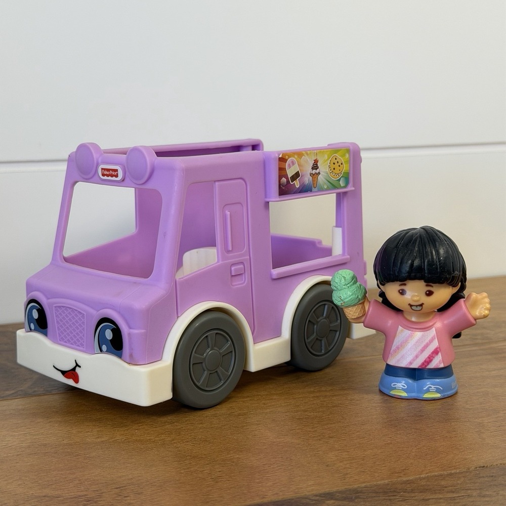 Fisher Price Little People Ice Cream Truck Playset Girl Figure 2018